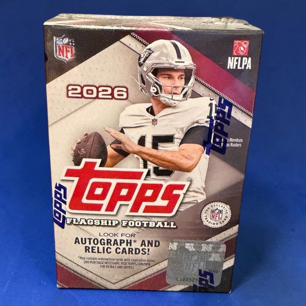 2026 Topps Flagship Football NFL Blaster Box Sealed IN HAND
